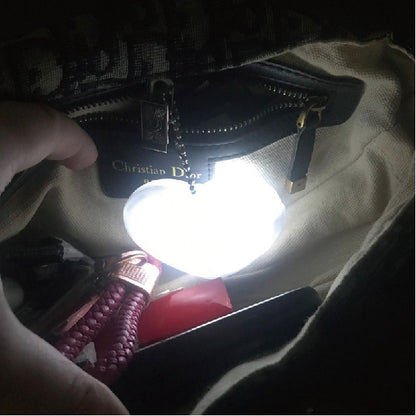 LED Luminous Handbag Light Heart-shaped Night Light